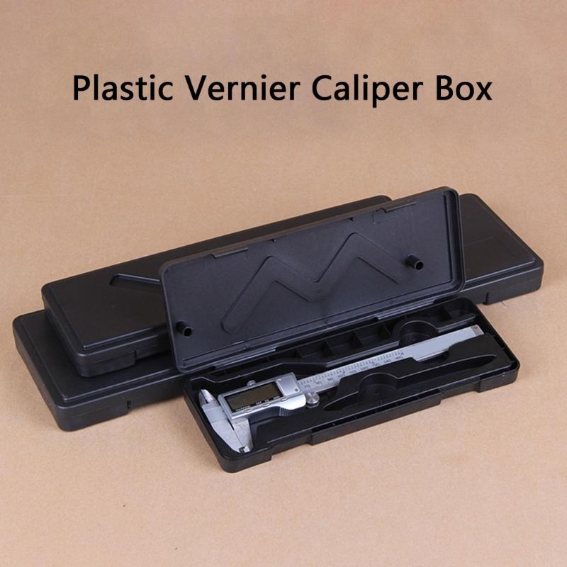Caliper Box Tool Container Electronic Digital Vernier Caliper Case Plastic Organizer Holder for Carrying Ruler Container