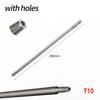 7.78In Hollow T-orx Screwdriver Bit Hex Shank Batch Head T8-25  Electric Extended Screwdriver Bits Magnetic Security Head