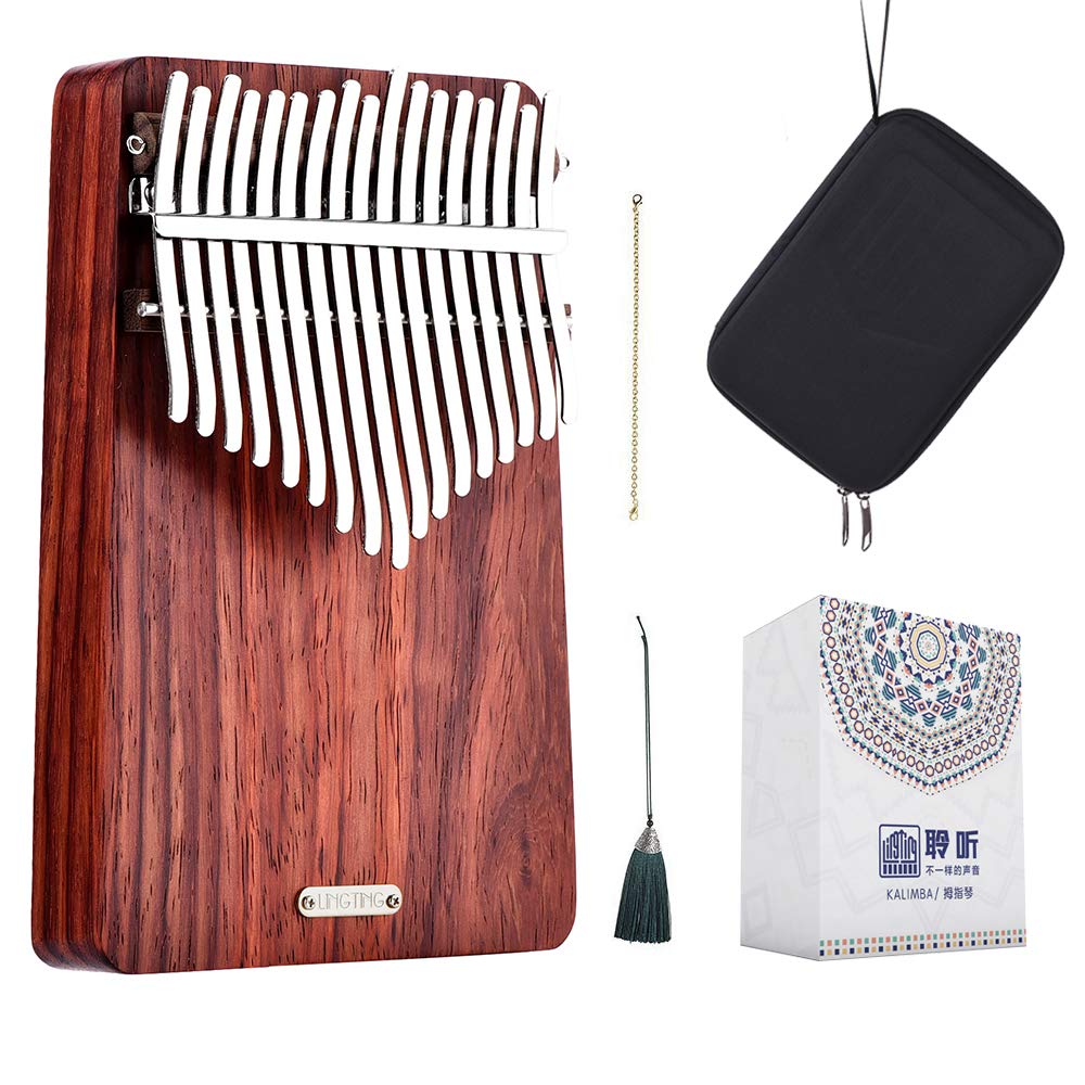 

LingTing LT-K17A 17-Key Kalimba Mbila Thumb Piano (Listen to the Wind)