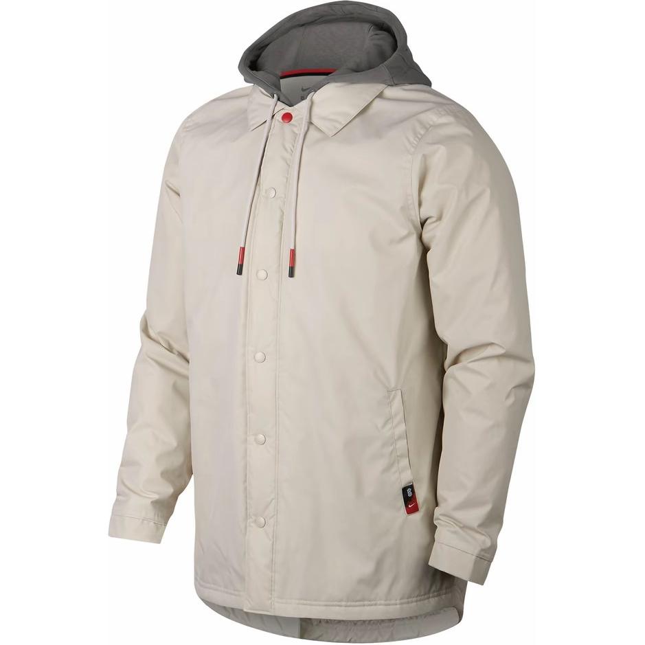 

Nike Comfortable Zip-Up Hooded Casual Jacket Men jackets White AJ3528-102 2XL