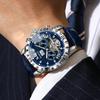 BINBOND Luminous Waterproof Men's Watch Auto Date Business Reloj Automatic Tourbillon Mechanical Wristwatches For Men Luxury