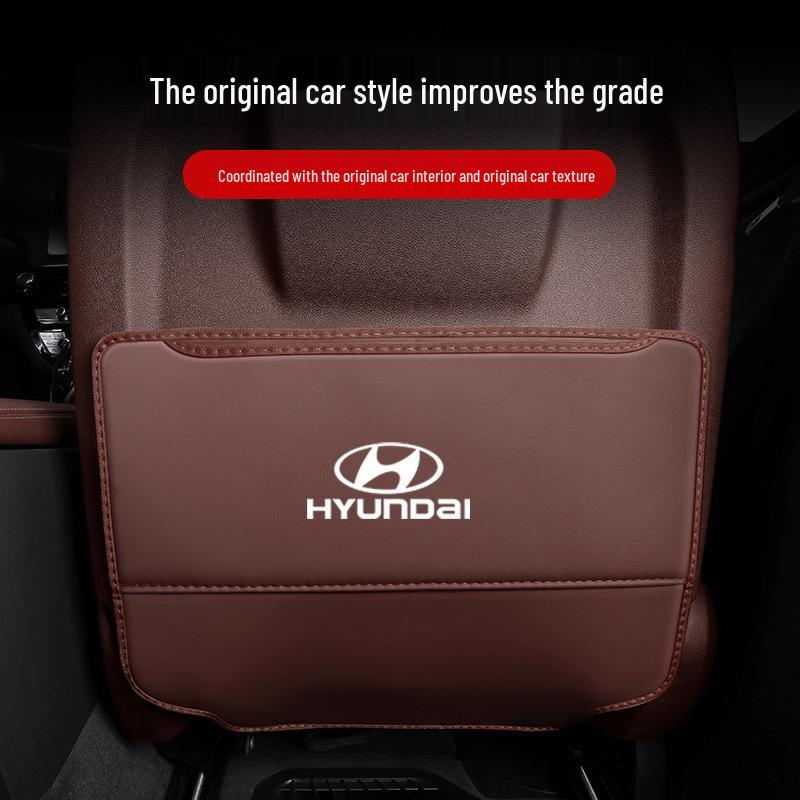 Kick Mats for Modern IX35, IX25, Elantra, Tucson, Mingtu, Sonata - Car Interior Rear Seat Accessories