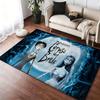 C-Corpse Bride Cartoon Floor Mat Cozy Flannel Soft Thick Non-Slip Mat For Living Room Bedroom Kitchen Decor Rugs