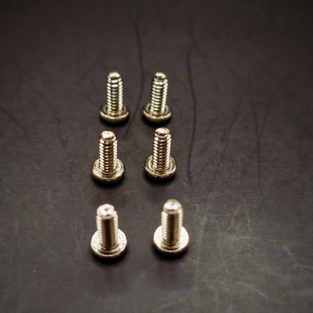 6PCS Assemblage de Vis de Charnière Remplacement Préwave Pour Tondeuse Oster Turbo A5 2 Vitesses tous modèles et couleurs & Turbo A5 Monovitesse tous modèles