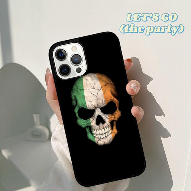 Autumu Ireland Irish Flag Phone Case Cover for iPhone 17 Air 16 16e 15 12 11 13 14 Pro Max Apple Plus Coque