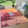 Grand Theft Auto2 Flannel Pattern Square Carpet,Area Rug,Carpet Rug for Living Room Bedroom Sofa Playroom Decor,Non-slip Floor Mat