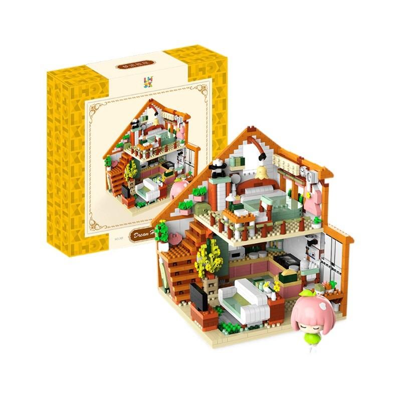 Dream House Girls Assembly Building Block Puzzle Toys For Kids Fun And Gift