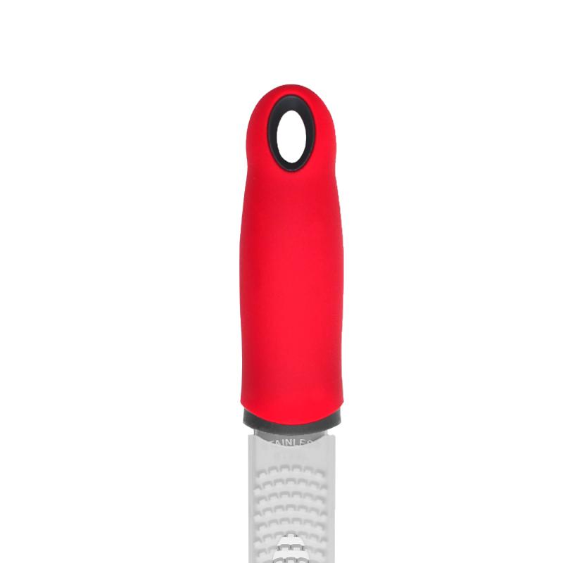 Stainless Steel Lemon Zester Grater with Non-Slip Grip Handle Citrus Zester and Cheese Grater, Cheese for Parmesan, Citrus, Ging