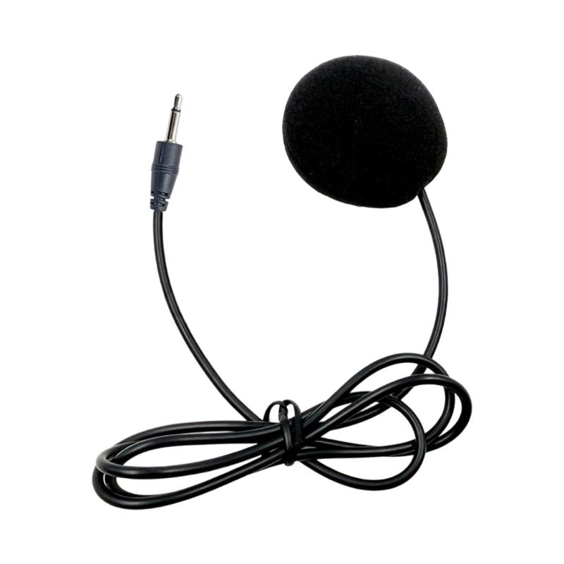 Helm-Ohrhörer-Headset mit Einzelnem Lautsprecher, 3,5-mm-1m-Kabel, Routenführung und Musikunterstützung für die Verwendung im Ohrbeutel im täglichen Straßenverkehr