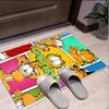 Garfield Pattern Rug, Indoor/Outdoor Mat, for Picnic, Gameroom, Bedroom, Office, Living Room, Home Decor Carpet, Birthday Gift