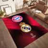 FC Bayern München Fußmatte Geeignet für Eingangsbereich Esszimmer Küche Spielzimmer Rutschfester Teppich Büros dekorieren Am besten für Weihnachten