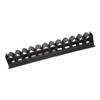Horse Whip Crop Holder Plastic Horse Whip Rack Wall Mounted for Horse Stables Black