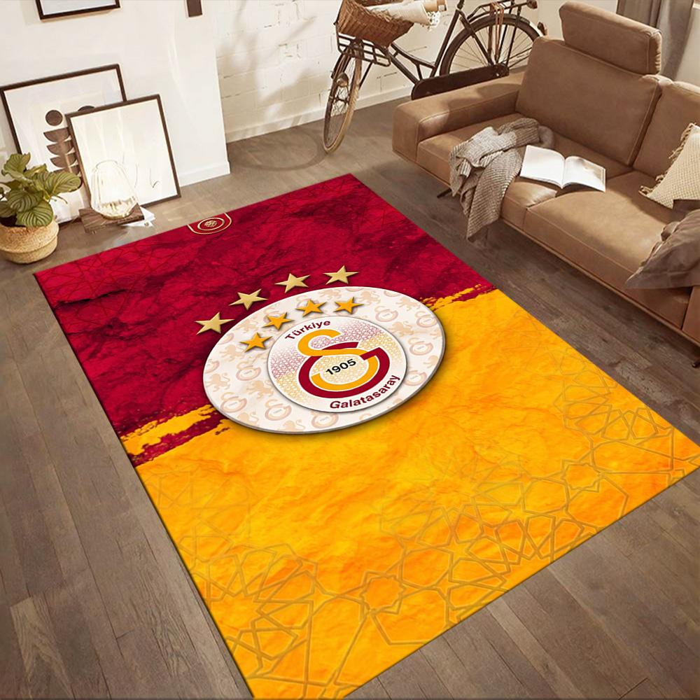 Galatasaray 41 Carpet Design for Balcony Outdoor Dormitory Study room Antislip Carpet Anime Office Decor
