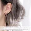 before Sleep ~ Simple Bracelet Earrings Ins Style Pierced-Ear-Caring Ear Studs Female Elegant Socialite Ear Clip Anti-Allergic Earrings Female