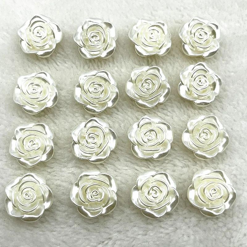 

15pcs 20mm Colour Rose Flower Acrylic Loose Spacer Beads for Jewelry Making DIY Bracelet Accessories
