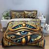 Golden Eye of Horus. Bedding sets Duvet cover sets Duvet covers Pillowcases(1 * Duvet Cover 2 * Pillowcases without duvet insert)