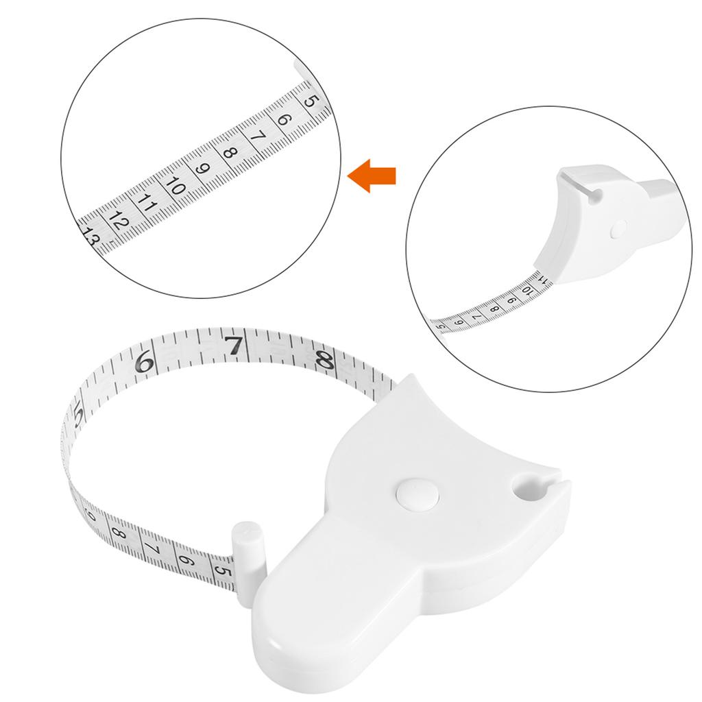 Tapeline, Body Tape Measurement Retractable,150cm 60 Inch Accurate Fitness Measuring Tape, Tape Measures