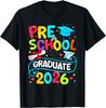 Preschool Graduate 2026 Pre K Grad Funny School Graduation T Shirt