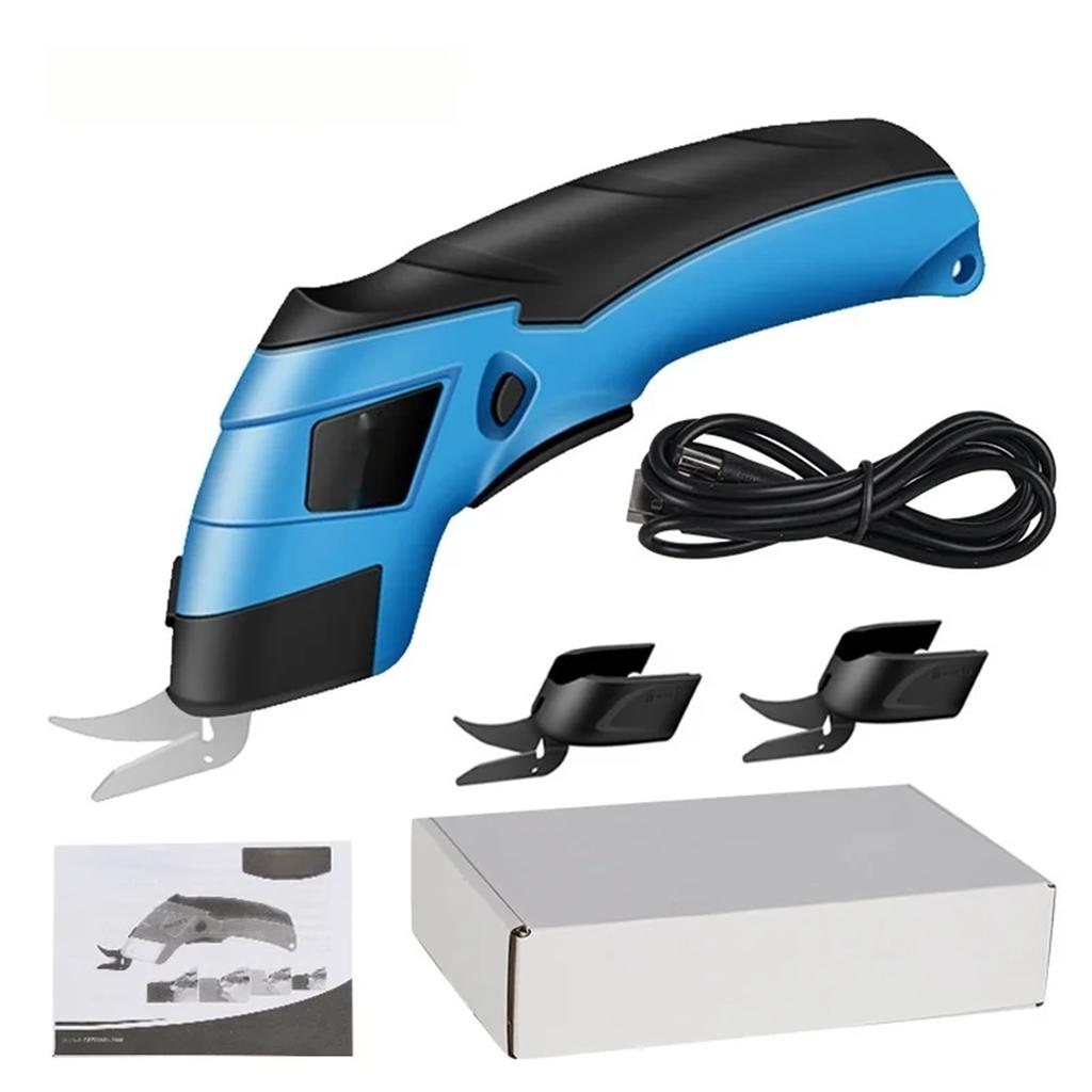 New cordless electric tailoring scissors USB charging Suitable for cutting cotton fabric/leather/cloth and other materials