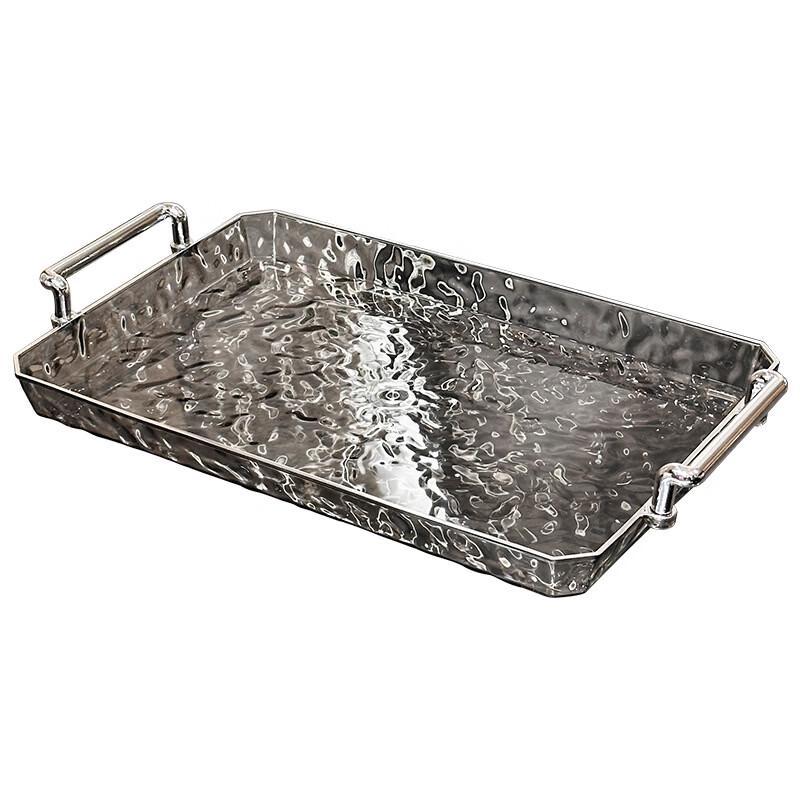 Ru Han Water Ripple Rectangular Serving Tray