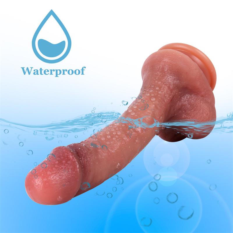 G32 Polar Bear New Technology Liquid Silicone Forced Simulation Dildo Adult Sex Toys