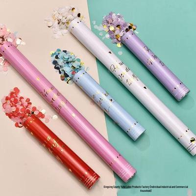 Handheld Confetti Tube for Weddings, Birthdays, and Parties