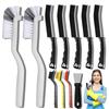 11pcs Crevice Cleaning Brush Set Detailed Scrubber Brush with Scraper for Cleaning Welding Slag and Rust