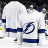Ice Hockey Training Jersey Lightning Team Fan 3D Print White Breathable Sport Jersey Long Sleeves V-Neck T-shirt
