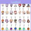 Durable Silicone Keychain Featuring Amber Venti Klee Barbara Diluc Designs