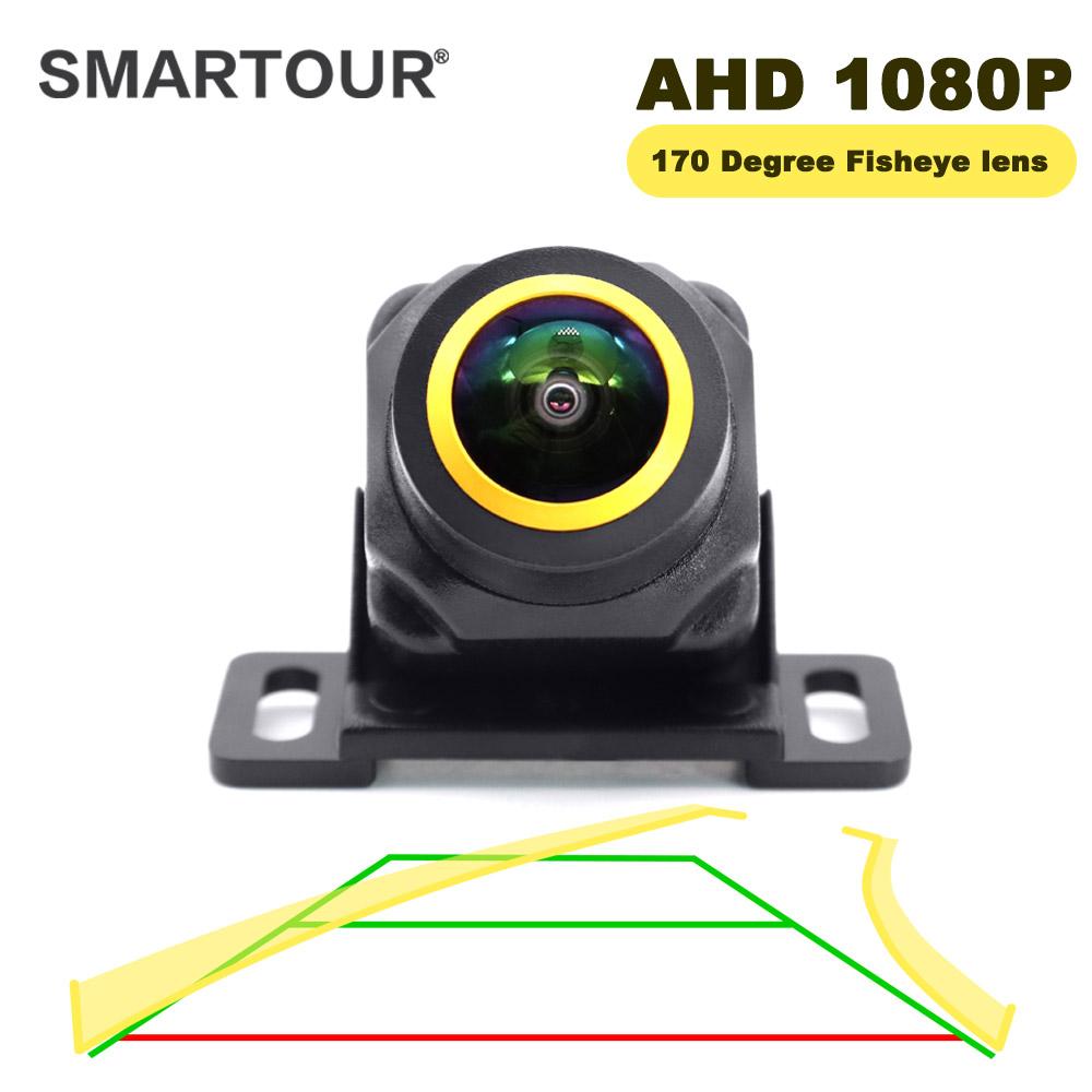 

Золотая AHD 1080P Автомобильная камера заднего вида с объективом «рыбий глаз» Ночное видение Водонепроницаемая Универсальная Автомобильная камера заднего вида с затемнением AHD dynamic золотой