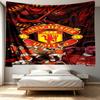 Manchester United F.C Print Tapestry - Portable Wall Decor Cloth, for Home, Dorm, Travel, Bedroom, Living Room - Ideal Birthday Housewarming Gift
