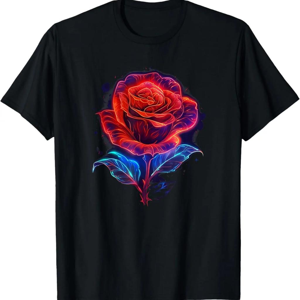 Cool Roses Colors for Flowers and Rock'n Roll Lovers T-Shirt