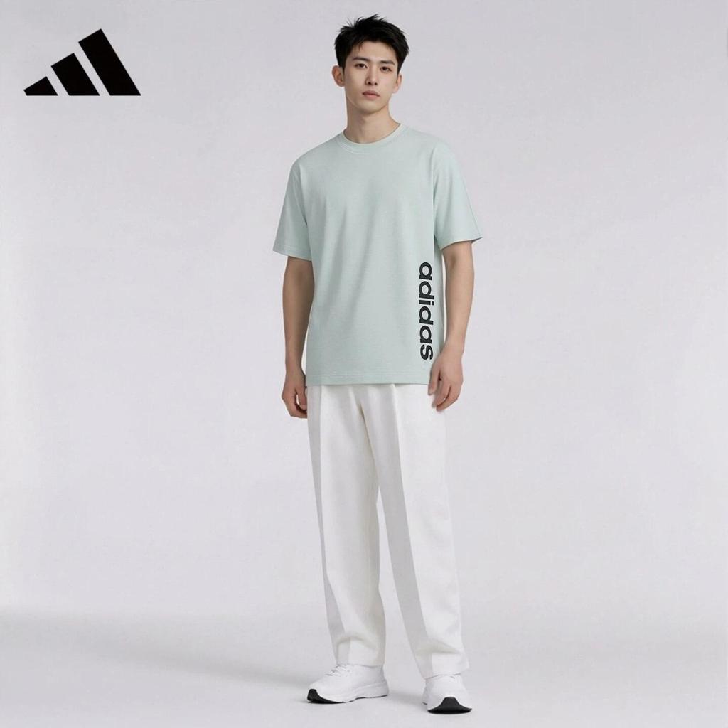adidas Short-Sleeve Sportswear for Men And Women, Casual Versatile Outdoor Fitness Top JJ0616