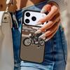 Cartoon Motorcycle Phone Case For iPhone 17 Air 14 15 13 12 Max Cover For Apple 14 15 16 16e 11 Pro Max Plus Coque