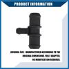 HVAC Heater Hose Tee Connector for Ford Transit Connect 2010-2013 / Heater Pipe Connector/Durable / 1 Set Black Item Replacement
