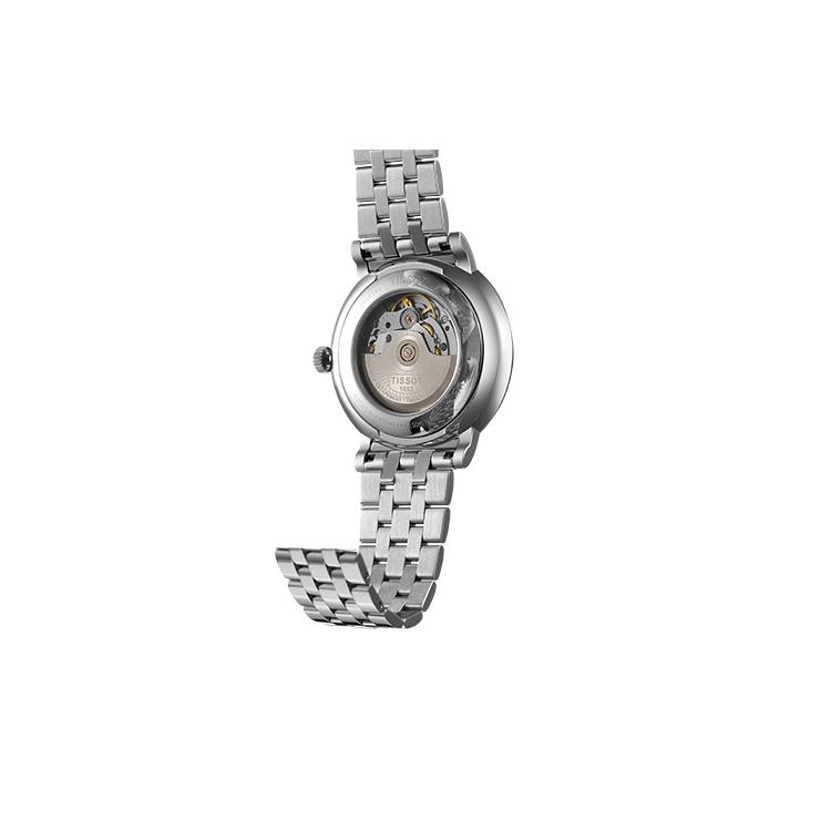 TISSOT Kason Zen I Collection Automatic Mechanical Movement Unisex Watch 40mm Black Dial Stainless Steel Case T1224071105100+T1222071105100