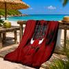 Chicago-Bulls Logo Beach Towel Microfiber Beach Towel, Lightweight and Quick-Dry, for Summer Travel, Swimming Pool Fan Birthday Gift