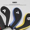 12PCS Golf Club Covers Universal Golf Head Cover Golf Club Iron Putter Protect Set Number Printed With Zipper For Men Women