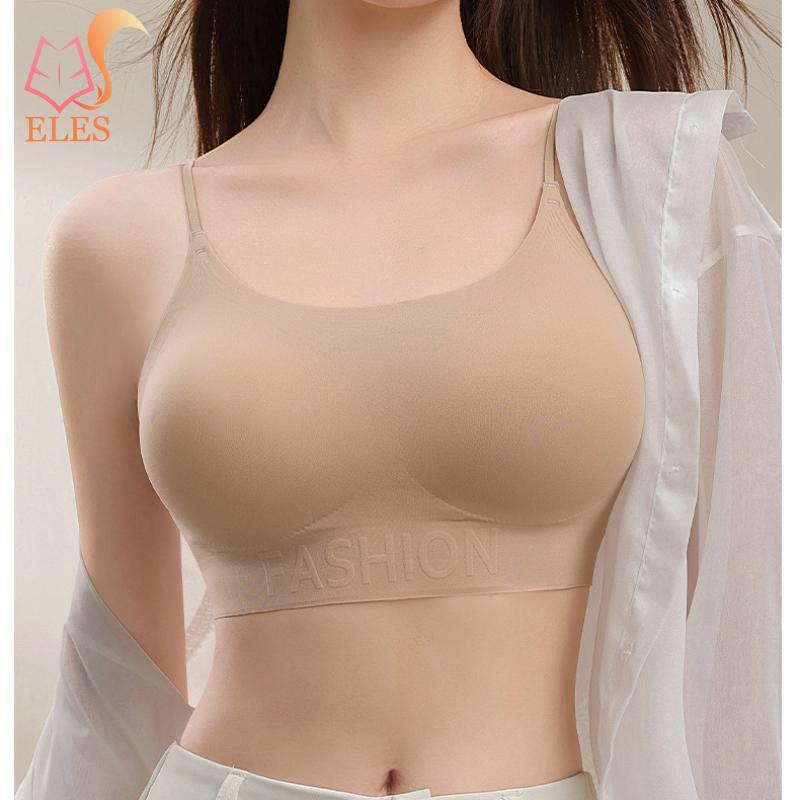 Summer Thin Seamless Underwear Bra Push Up Anti-sagging Invisible Bra