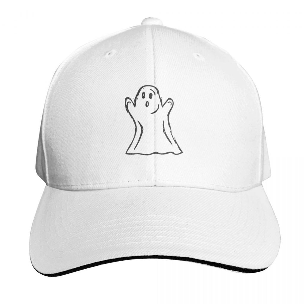 Cute Spooky Ghost Baseball Cap Kids Hat Uv Protection Solar Hat Icon Winter Hats for Unisex Designer Unisex Womens