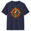 Gratefuls Deads Skull Colorful T Shirt Male  Streetwear T Shirts Summer O Neck Harajuku Tees Loose Oversized Clothing