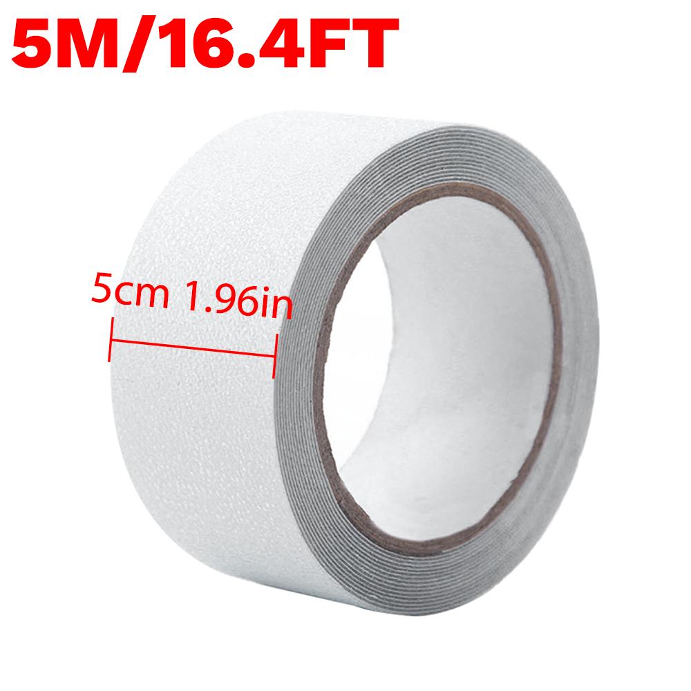 Прозрачная противоскользящая лента, специальная невидимая противоскользящая наклейка для ванной комнаты, подходит для ванн, лодок и лестниц 50mmx5m