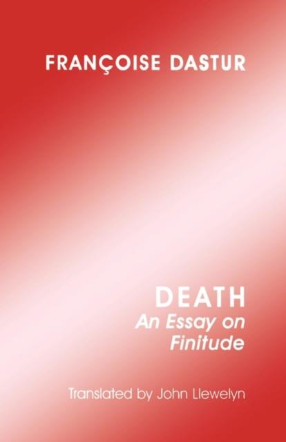 Kniha Death : An Essay On Finitude