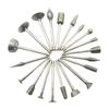 Grinding Bits Set 20 Pieces for Metal For Carving Polishing High Hardness Abrasive Tools with Uniform Grain Distribution