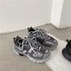 Summer New Niche Dad Shoes Men's Trendy Versatile Student Thick-soled Heightening Breathable Casual Shoes