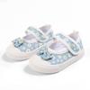 Mädchen Canvas-Schuhe mit Schleife - Süßer Print, Niedriger Schnitt, Lässig für Kleinkinder & Kleine Kinder, Weiche Sohle. Perfekt für Frühjahrs- & Sommer-Neuheiten.
