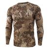 2025 Men's European and American Digital Retro 3D Printing Casual Long-sleeved Crew Neck T-shirt Sports Jumper Sweater
