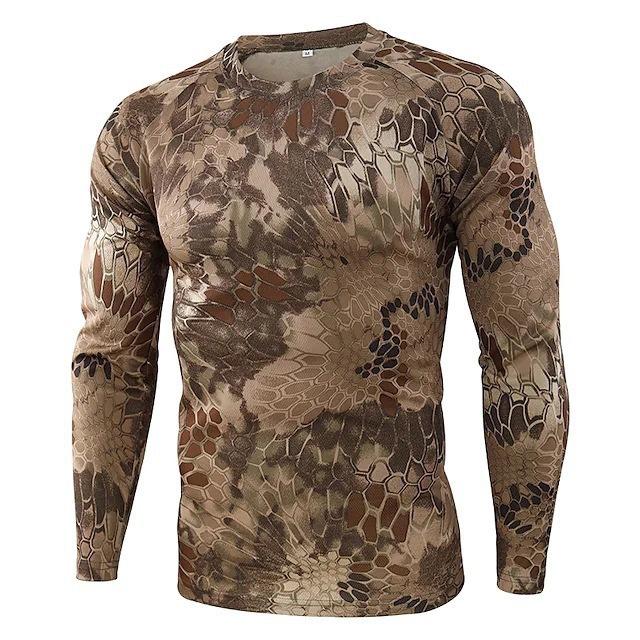 2025 Men's European and American Digital Retro 3D Printing Casual Long-sleeved Crew Neck T-shirt Sports Jumper Sweater