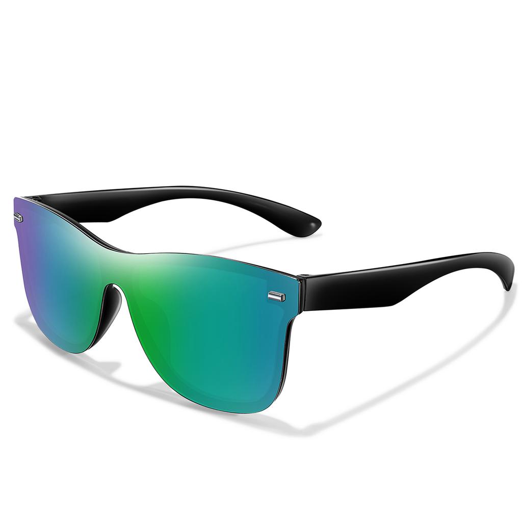 Square Fashion Uv400 Sunglasses Men Women Outdoor Driving Bicycle Road Windproof Goggles Hiking Camping Classic Shades