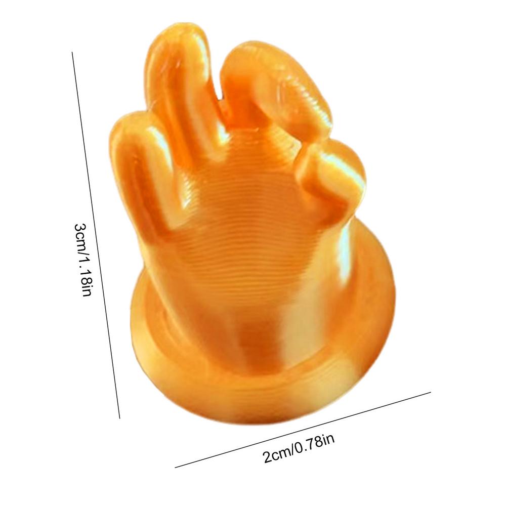 

Колпачки для вентилей шин 4X OK Gesture Колпачки для вентилей шин Крышка для вентилей шин Колесный вентиль Крышка для вентилей шин Украшения Аксессуары для автомобилей золотой